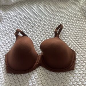Aerie Brown T-Shirt Bra with Molded Cups